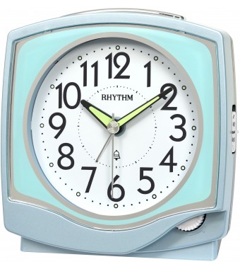 Rhythm CRA831NR19 Bell Alarm Clock