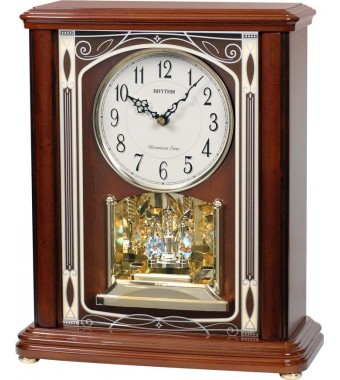 Rhythm CRH226NR06 Reloj Sobremesa Decorativo
