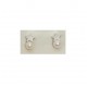 PLATA XERNUS PENDIENTES 3XE3146