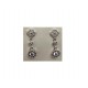 PLATA XERNUS PENDIENTES NF4044