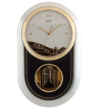 Rhythm 4MH634-R19 Wall Clocks Decoration