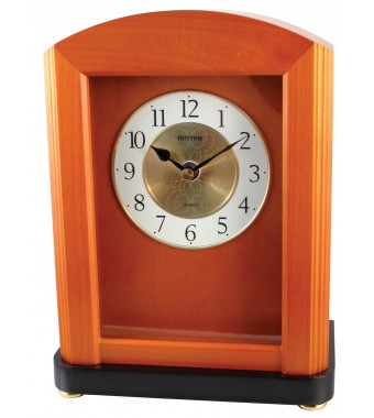 Rhythm CRH104NR06 Wood Table Clock