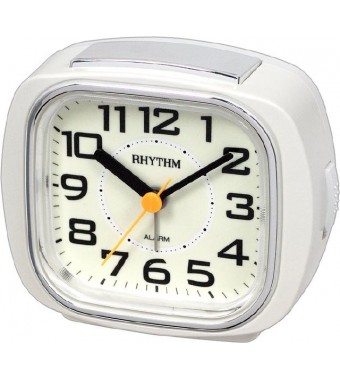 Rhythm CRE222NR19 Beep Alarm Clock