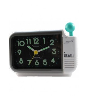 Rhythm 4RA418WR33 Bell Alarm Clock