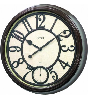 Rhythm CMG256NR06 Wall Clocks Decoration